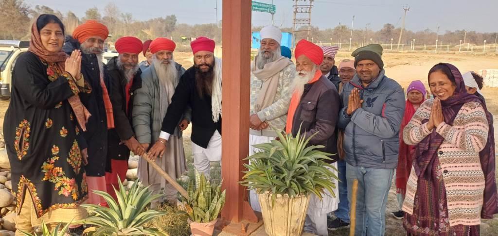 Work to beautify the holy places of Satguru Ravidass Maharaj Ji at Sri Khuralgarh Sahib has begun